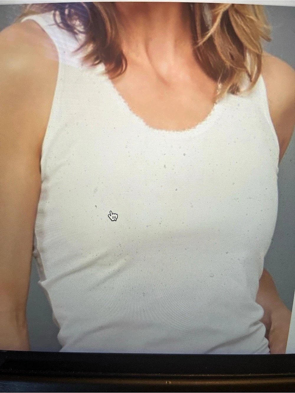 Cuddledown Pima Essentials Tank White Pima Tank XXL NWT